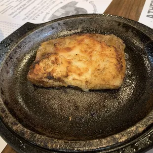 Sahanski Flaming Cheese (or Saganaki as I know it)