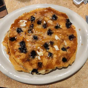 Blueberry pancakes