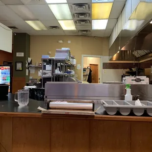 Kitchen Grill area