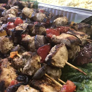 Chicken kabobs