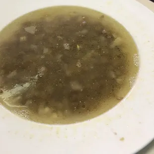 Lentil soup