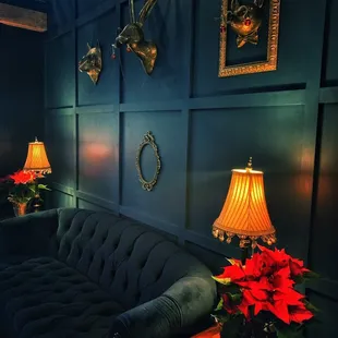 Comfy and unique decor