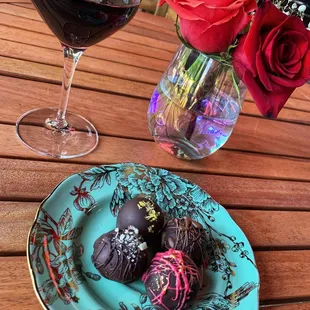Custom crafted truffles