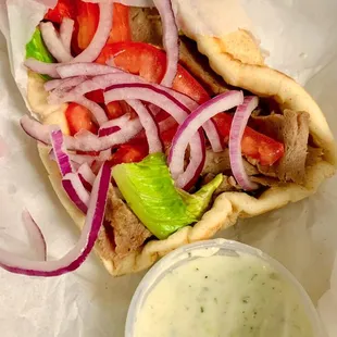 Lamb gyro