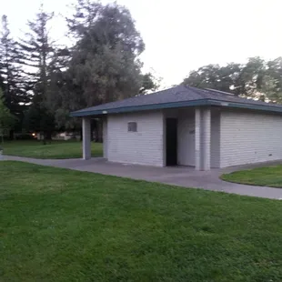 They have restrooms here