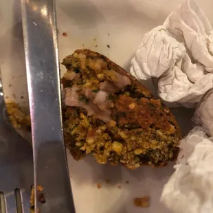 Tough Three Pieces Of Falafel