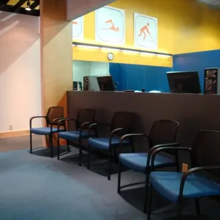 Cool down zone for icing.