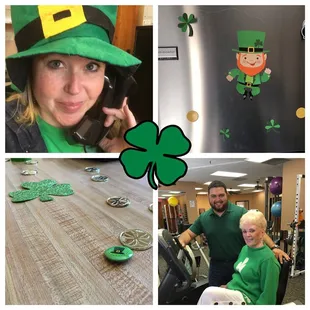 A little bit of the Irish Luck.