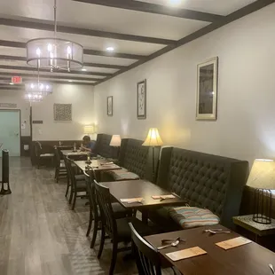 interior, sushi and sashimi