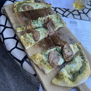 Deer Sausage Flatbread