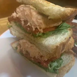 Salmon BLT