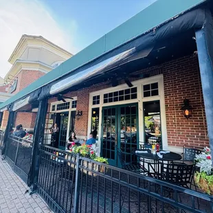 One of two patios, the best in Smyrna!