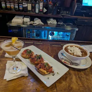 Fried Green Tomatoes and Gumbo.