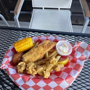 oysters and mussels, shellfish, oysters, food, mussels