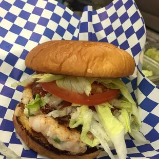 Shrimp Burger