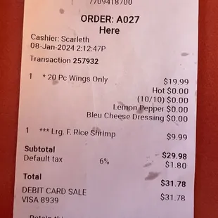 Price could of been cheaper disappointed cashier didn&apos;t tell me get meal instead to save money