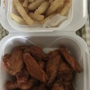 20 piece medium with fries, $15.99 with a drink