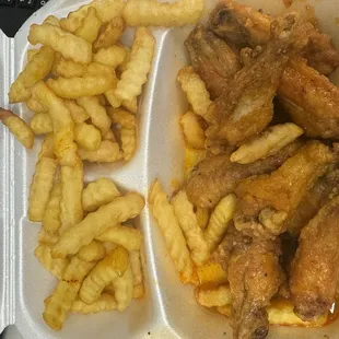 Medium 10 piece honey garlic lunch special