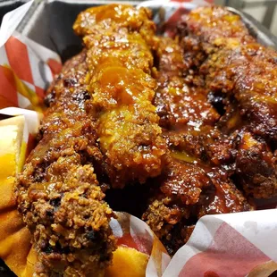 Fried ribs