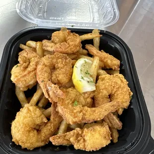 Fried shrimp