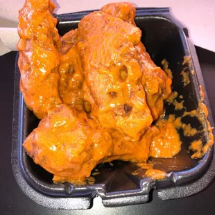 6 piece traditional with Suns special sauce