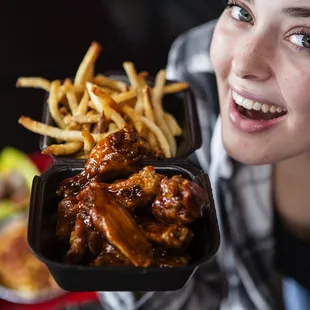 Fresh Wings / over 18 homemade sauces . award winning! ALL THE LUV