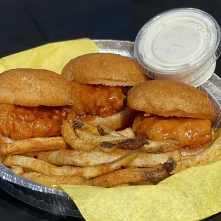 their verson of a slider pretty good simple yet tasty