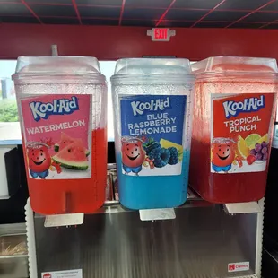 They have kool-aid!