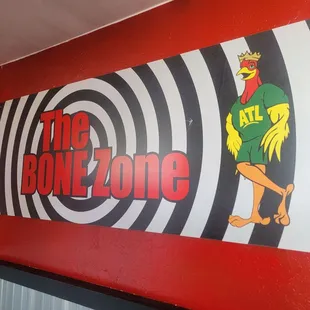 the logo for the bonezone