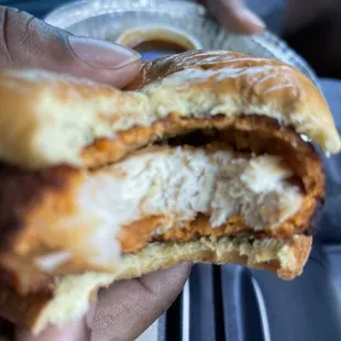 Spicy chicken sandwich