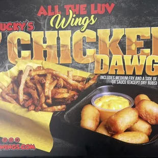 Chicken dawgs