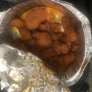 I asked for a 12 of boneless and got this ‍‍ last time I go there