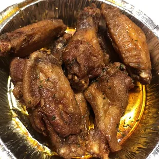 ATL style traditional wings. So crispy and yum