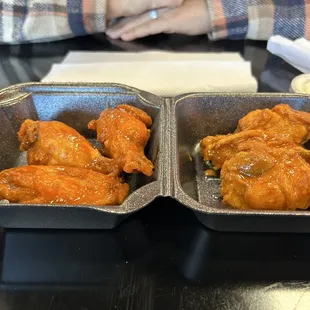 We got six wings to test them out in our search for the best wings in the valley - ATL is in the top quartile!