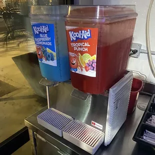 Kool aid station. Pretty cool lol