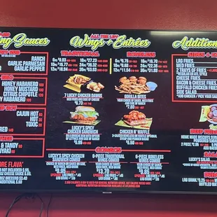 Their menu