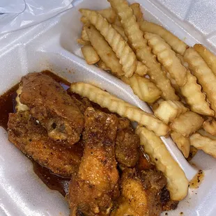 Garlic Hot Honey Wings