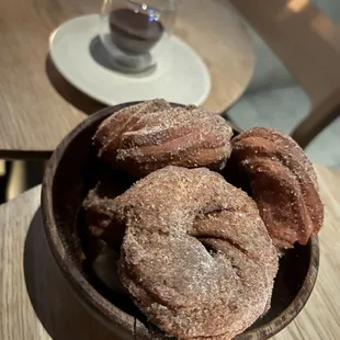 dough desserts, food, donuts