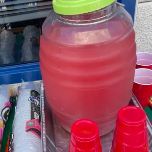 Watermelon agua frescas