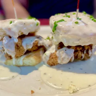 Crispy Chicken Biscuits