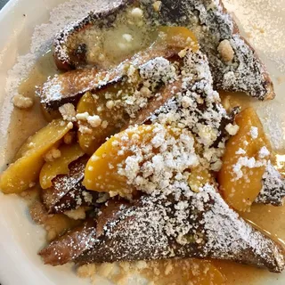 Peach Cobbler French Toast