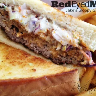 Burger Tour #2 - Red Eyed Mule &apos;Jake&apos;s Sloppy Slaw Burger&apos;