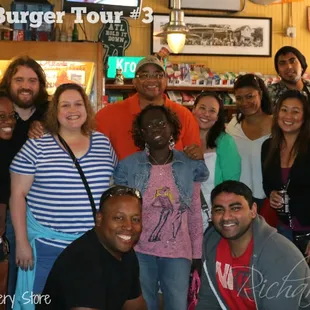 Burger Tour #3 - Group pic @ Little&apos;s