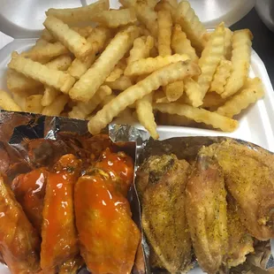 The #3 wings combo 10pc wings