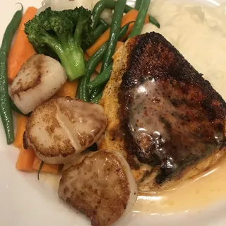 Swordfish Steak - Cashew Cracked Pepper Crusted