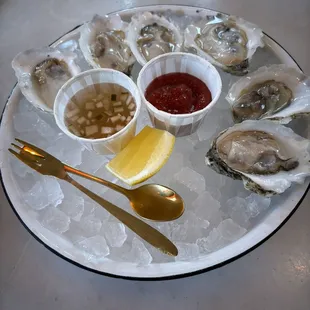 oysters, shellfish, oysters and mussels, food, mussels