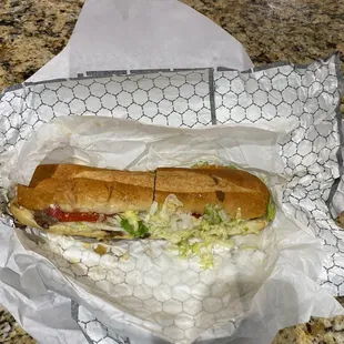 Large Steak &amp; Cheese Sub