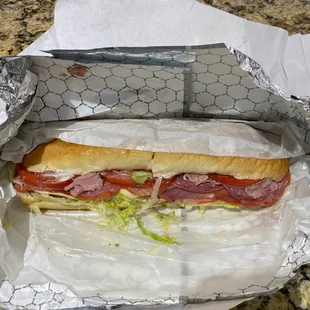 Large Italian Sausage Sub