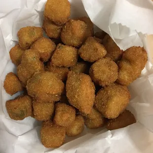 Fried okra