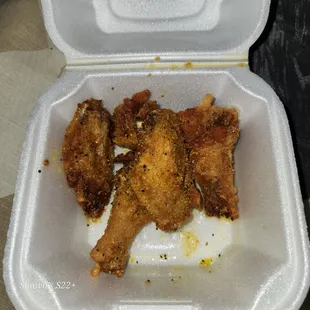 Lemon pepper wings